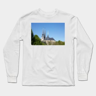 Cathedral, Luxembourg Long Sleeve T-Shirt